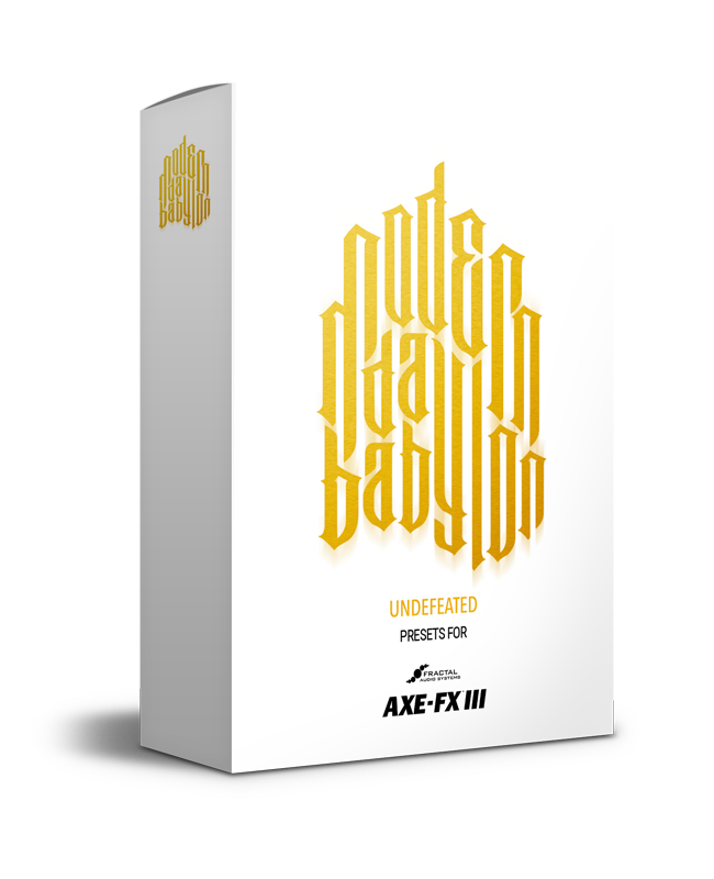 UNDEFEATED presets for Axe FX III